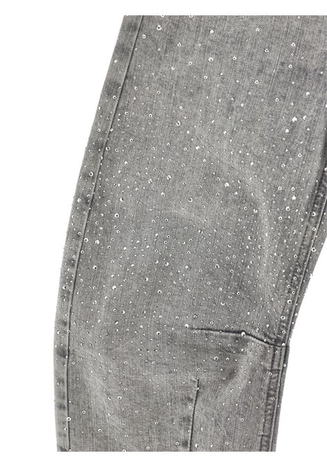 Jeans con strass MONNALISA KIDS | 49H400 80450050